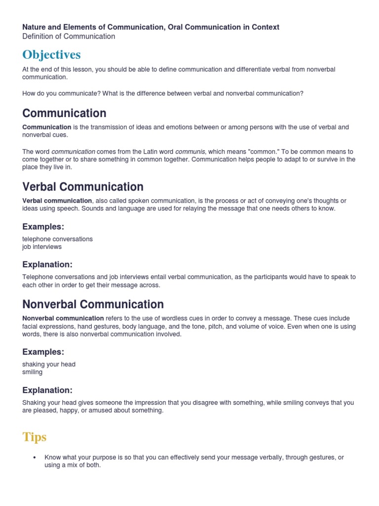 importance of non verbal communication reflective essay on nonverbal communication